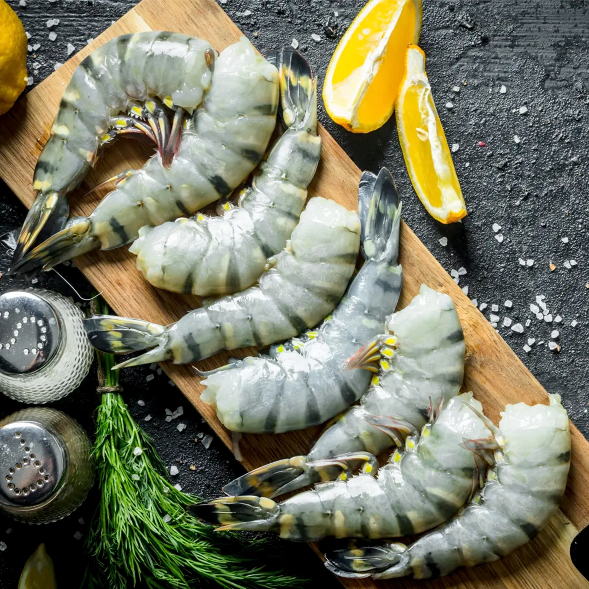 Black Tiger Shrimp 16-20 P&D T-On 2Lb 13.49/Lb